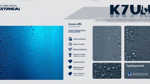 What is Cryptosporidium and how does it affect humans?